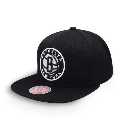 Gorra Mitchell And Ness NBA Core Basic Nets Negro Unitalla