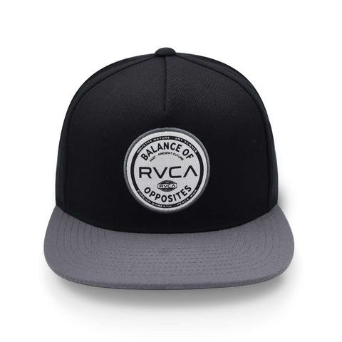 Gorra Rvca Domestic Snapback Negro Unitalla