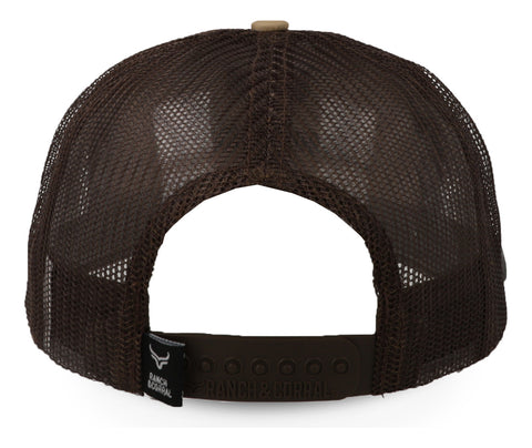 Gorra Ranch & Corral Rodeo 22 Rcrd22 Beige/café Unitalla
