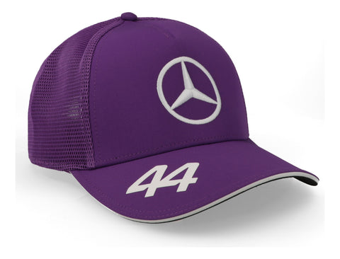 Gorra Mercedes Amg Rp Lh Morado Unitalla