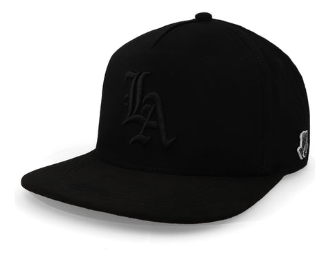 Gorra Cash Only Los Angeles Black Visor Blk Plana 1011 Unita