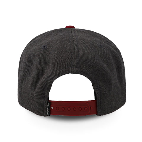 Gorra Volcom D5512322 Quarter Twill Blk Gris Unitalla