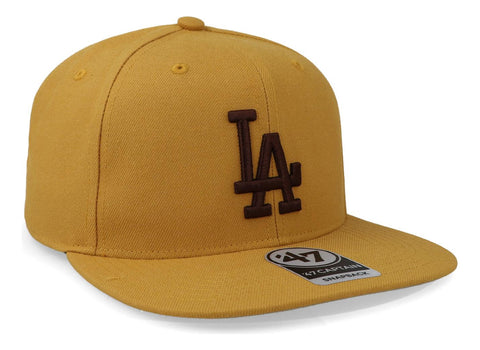 Gorra '47 MLB Dodgers No Shot Captain Amarillo Unitalla