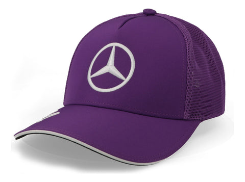 Gorra Mercedes Amg Rp Lh Morado Unitalla