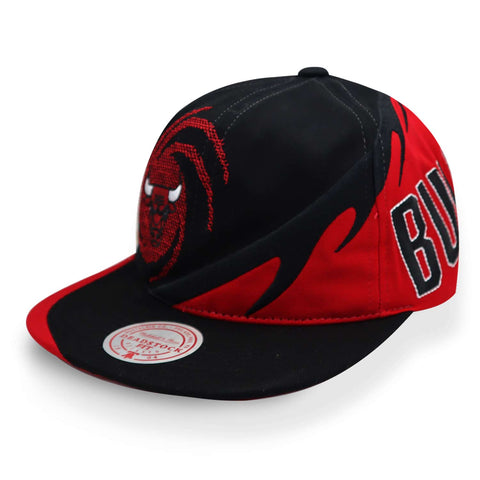 Gorra Mitchell & Ness NBA Spiral Deadstock Bulls Negro Uni