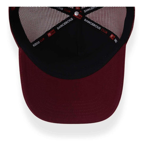 Gorra Problematic Chiquete Good Things Trucker Guindo Unital