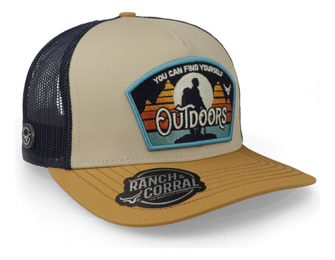Gorra Ranch & Corral Outdoor Adventure 25 Rcsr25 Beige/amari