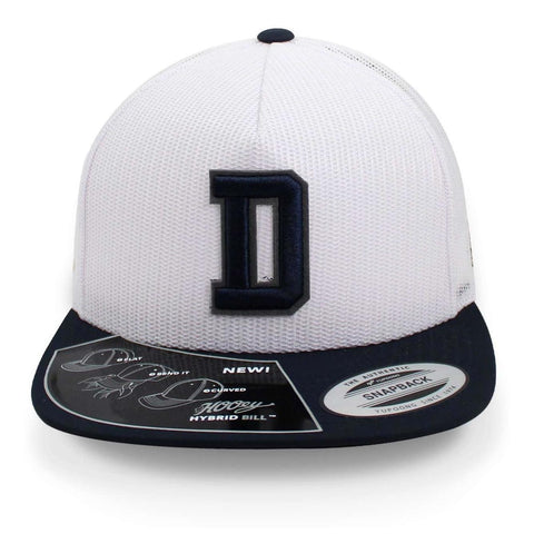 Gorra Hooey Snapback D State Trucker Blanco Unitalla
