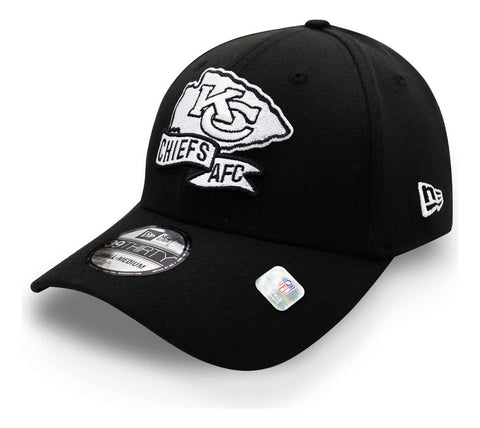 Gorra New Era 39 Thirty NFL Chiefs Sideline 22 Negro Cerrada