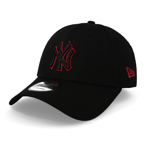 Gorra New Era 9 Forty MLB Yankees Team Outline Negro Unitalla