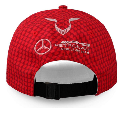Gorra Mercedes F1 Lewis Col Driver Rojo Unitalla