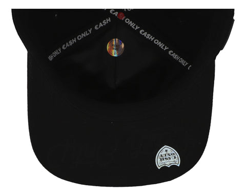 Gorra Cash Only Los Angeles Smoke Porro In Black Plana 1026