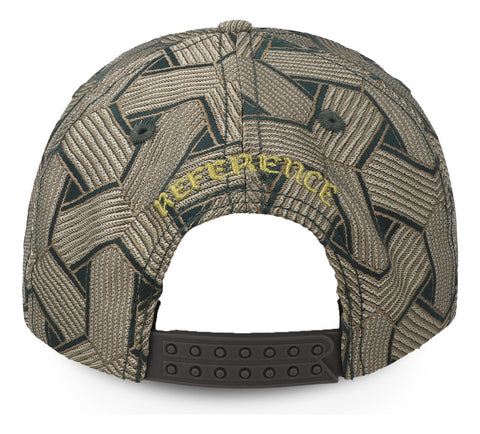 Gorra Reference Luxe Geometric Ref426 Verde Unitalla