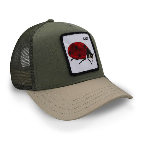 Gorra Goorin Bros The Lady Bug Olivo Unitalla