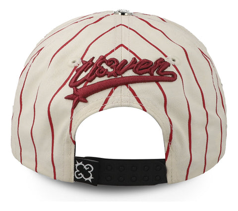 Gorra Clover Garments Clover G Blanca Roja Ss24 Unitalla