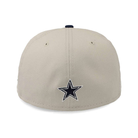 Gorra New Era 59 Fifty NFL Cowboys Draft 23 Blanco Cerrada