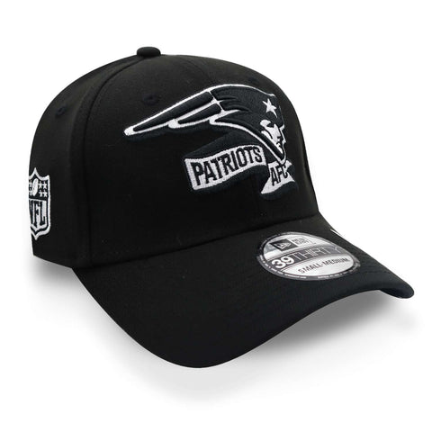 Gorra New Era 39 Thirty NFL Patriots Sideline Patch Cerrada