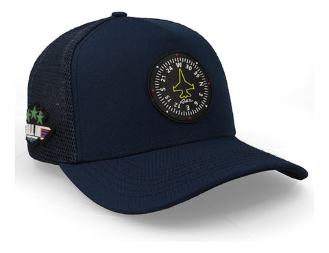 Gorra All In Maverick Azul Trucker Azul Unitalla