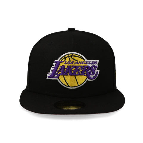 Gorra New Era 59 Fifty NBA Lakers Otc Negro Cerrada