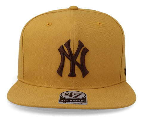 Gorra '47 MLB Yankees No Shot Captain Amarillo Unitalla