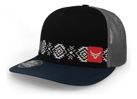 Gorra Ranch & Corral Navajo 20 Rcn20 Negro/blanco Unitalla