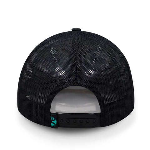 Gorra Hooey Og Black Teal Stitching Negro Unitalla