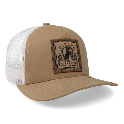 Gorra Básica Piales Caballo Blanco Kaki Uni