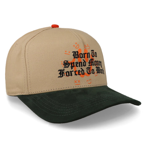 Gorra Jc Hats 2640 Spend Money Beige Unitalla