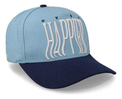 Gorra Overrated Over Happier Azul Unitalla