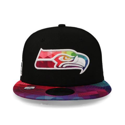 Gorra New Era 9 Fifty NFL Seahawks Catch 23 Negro Unitalla