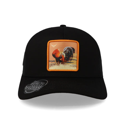 Gorra Ranch & Corral Rooster 13 Rcr13 Negro Unitalla