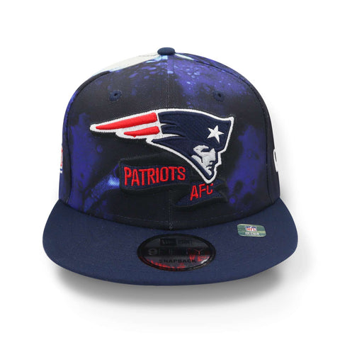 Gorra New Era 9 Fifty NFL Patriots Sideline Shield Azul Unitalla