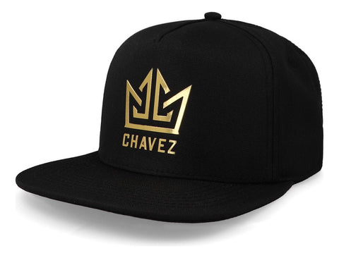 Gorra All In Chavez Golden Negra Unitalla