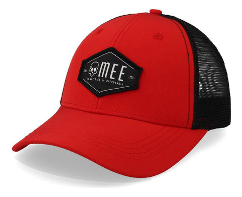 Gorra Omee Etinel Trucker Rojo Unitalla