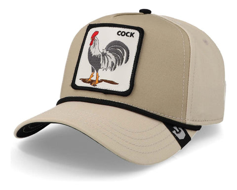 Gorra Goorin Bros 101-1258 Rooster 100 Baige Unitalla