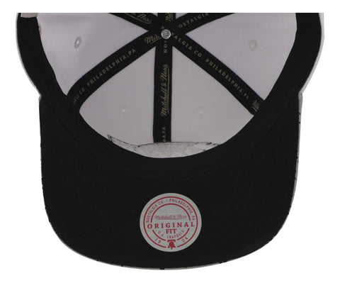 Gorra Mitchell & Ness Nba Cement Top Lakers Los Ángeles Gris
