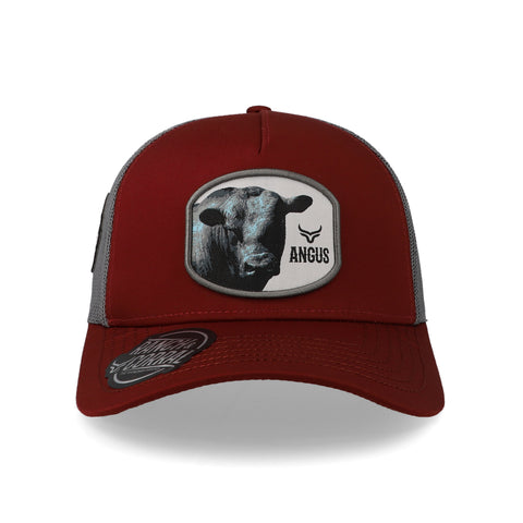 Gorra Ranch & Corral Angus 25 Rcg25 Rojo Unitalla