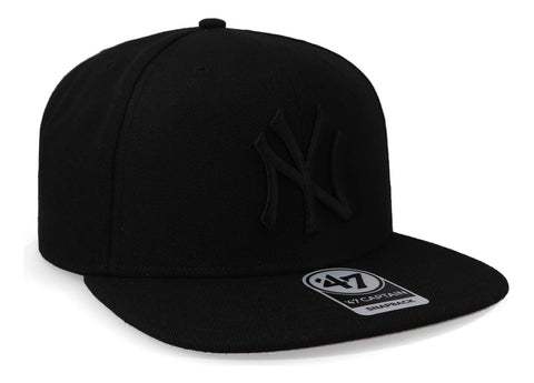 Gorra '47 MLB Yankees No Shot Captain Negro Unitalla