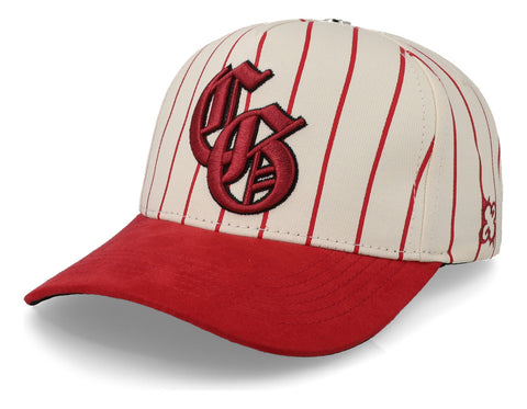 Gorra Clover Garments Clover G Blanca Roja Ss24 Unitalla