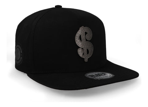 Gorra Jc Hats 2438 Cash Negro On Negro Unitalla