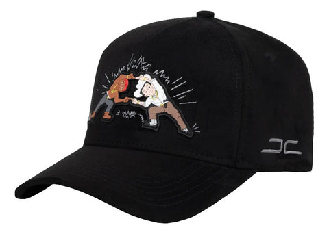 Gorra Jc Hats Tumbado Life Curve 2635 Negro Unitalla