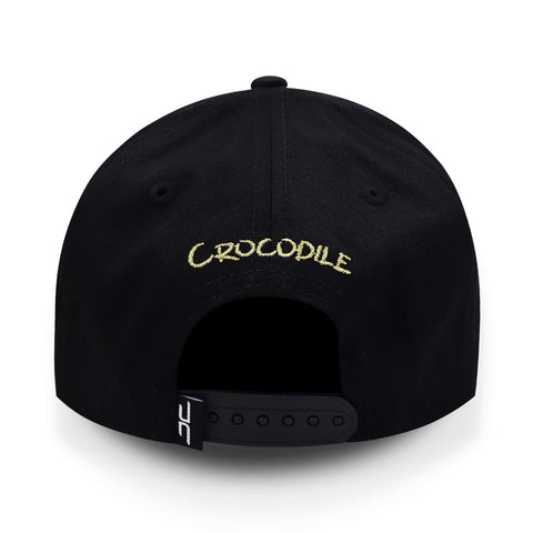 Gorra JC Hats Crocodile 1416 Negro Oro Unitalla