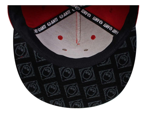 Gorra Antifashio Nanti Obey Rojo Unitalla