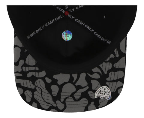 Gorra Cash Only La Camu Reflective Plana Blk/wht Osf 1001 Un