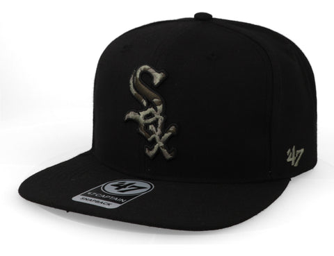 Gorra '47 MLB White Sox Camfill Captain Negro Unitalla