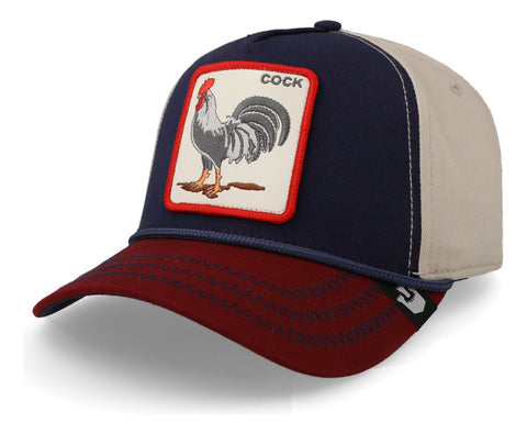 Gorra Goorin Bros All American Rooster 100 Azul Marino
