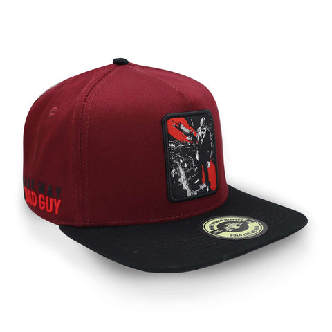 Gorra JC Hats Bad Guy 1241 Burgandy Vino Unitalla