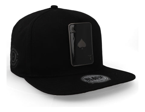 Gorra Jc Hats 2445 Poker Ee Black On Black Negro Unitalla