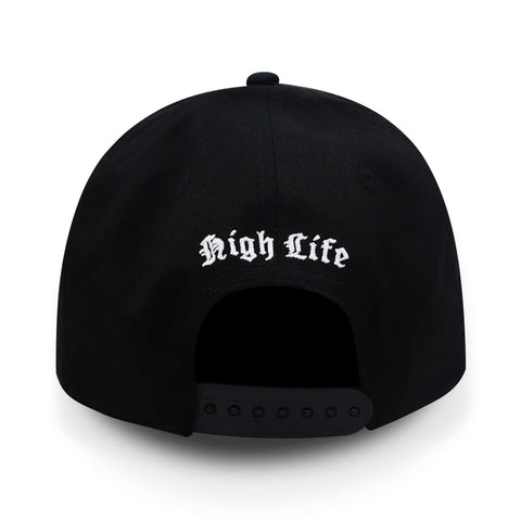 Gorra Cash Only Skull Cotton Negro Snap Unitalla