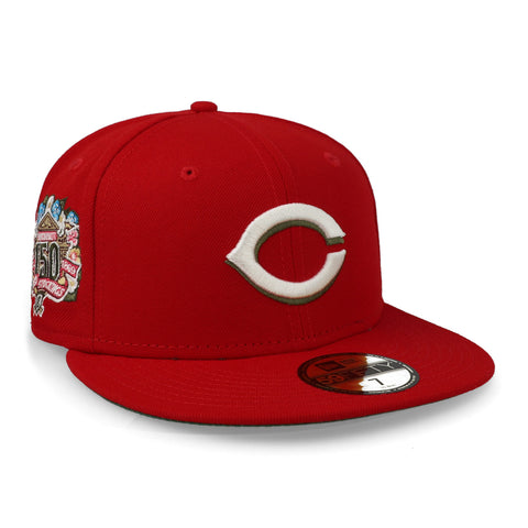 Gorra New Era 59 Fifty MLB Reds Botanical Rojo Cerrado